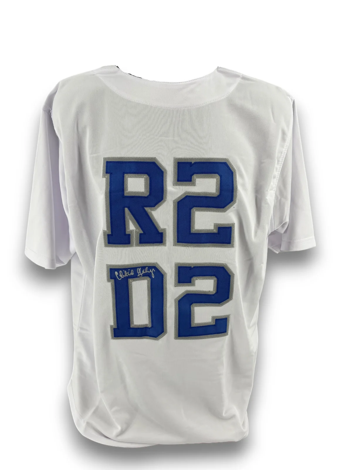CHRISTINE GALEY — Christine Galey Signed Autographed R2D2 Custom Jersey Prime Time Witness