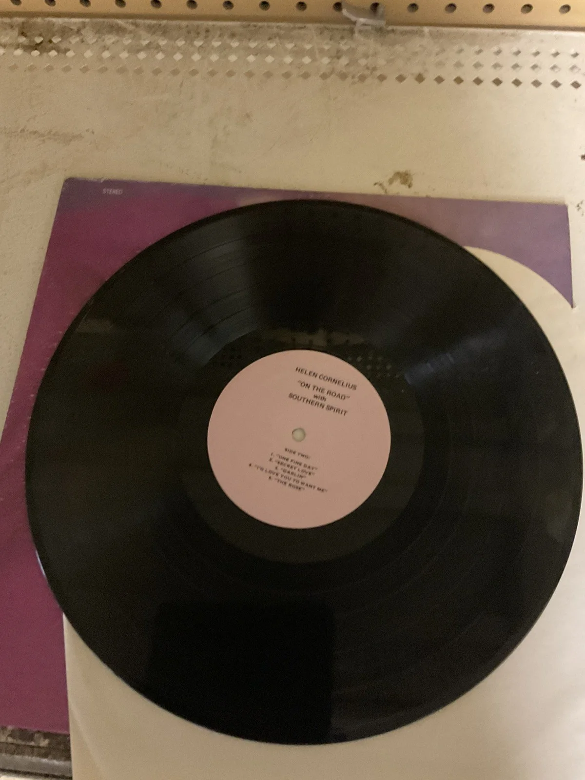 HELEN CORNELIUS HAND SIGNED AUTOGRAPH LP ALBUM "SOUTHERN SPIRT", image 5