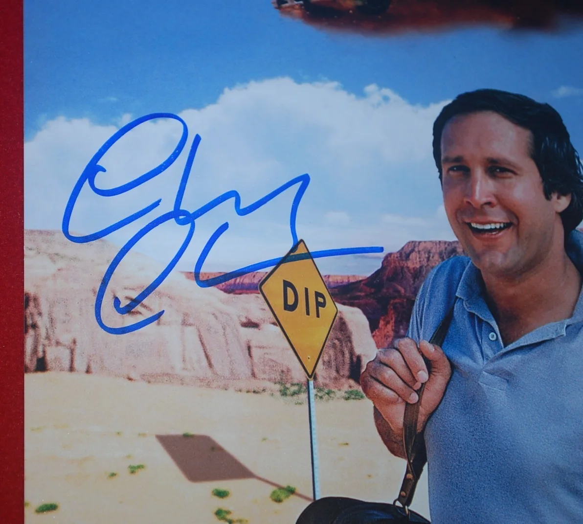 chevy chase — ACTOR CHEVY CHASE Vacation Signed 8X10 Beckett COA 4W685919, изображение 2