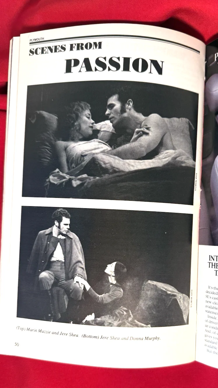 Donna Murphy, Marin Mazzie, Christopher Peccaro — Broadway Theater Memorabilia Playbills Autographs Passion Donna Murphy, изображение 3