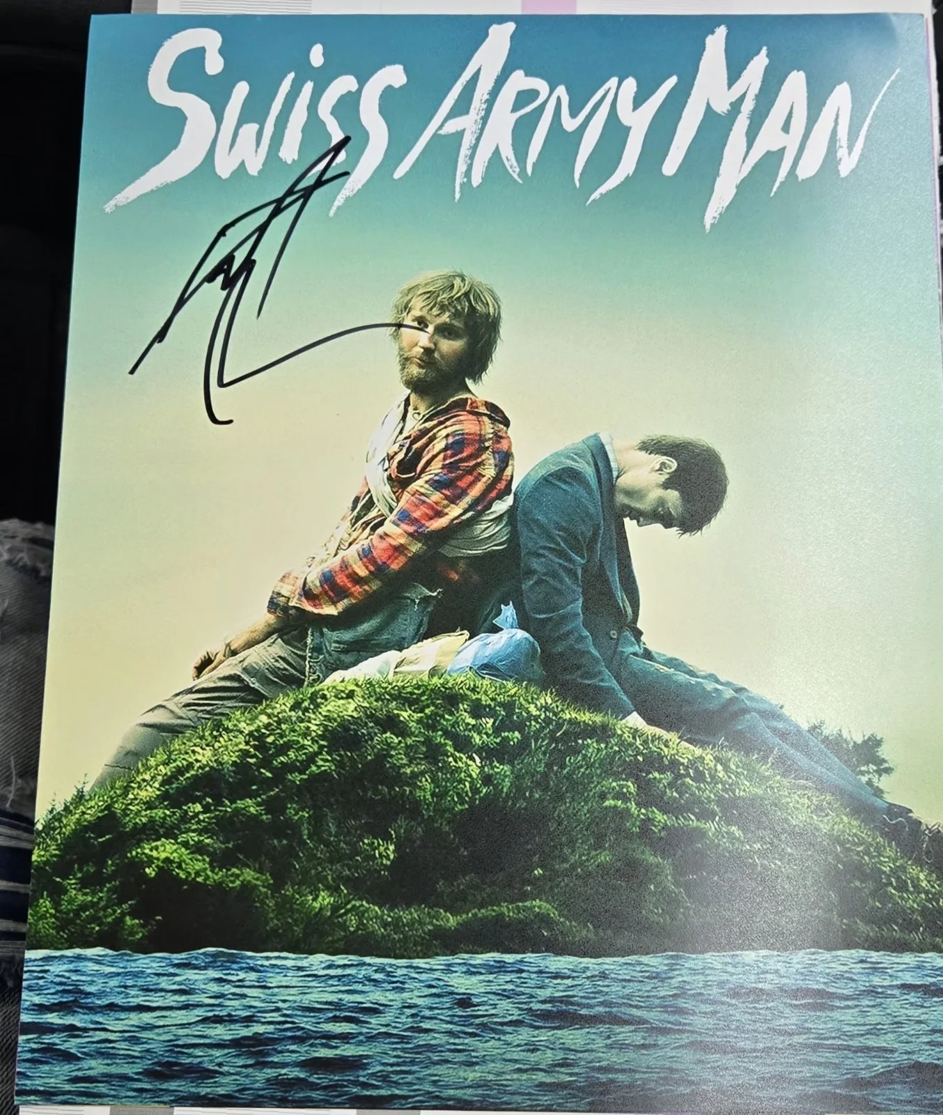 Daniel Radcliffe — Signed Daniel Radcliffe Swiss Army Man 8x10 Photograph, image 2
