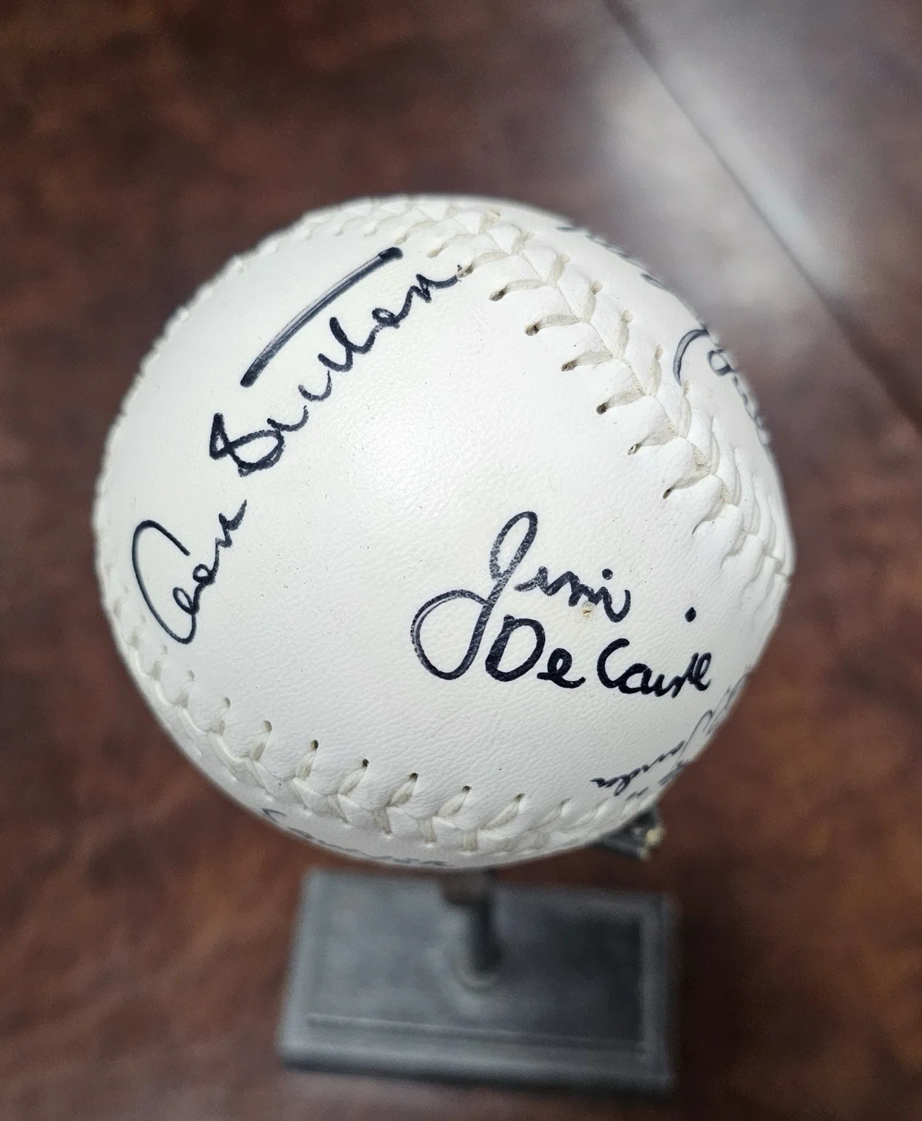 Autographed Softball! 10 Country Stars Glen Campbell, Alan Jackson, ++++++++, изображение 2