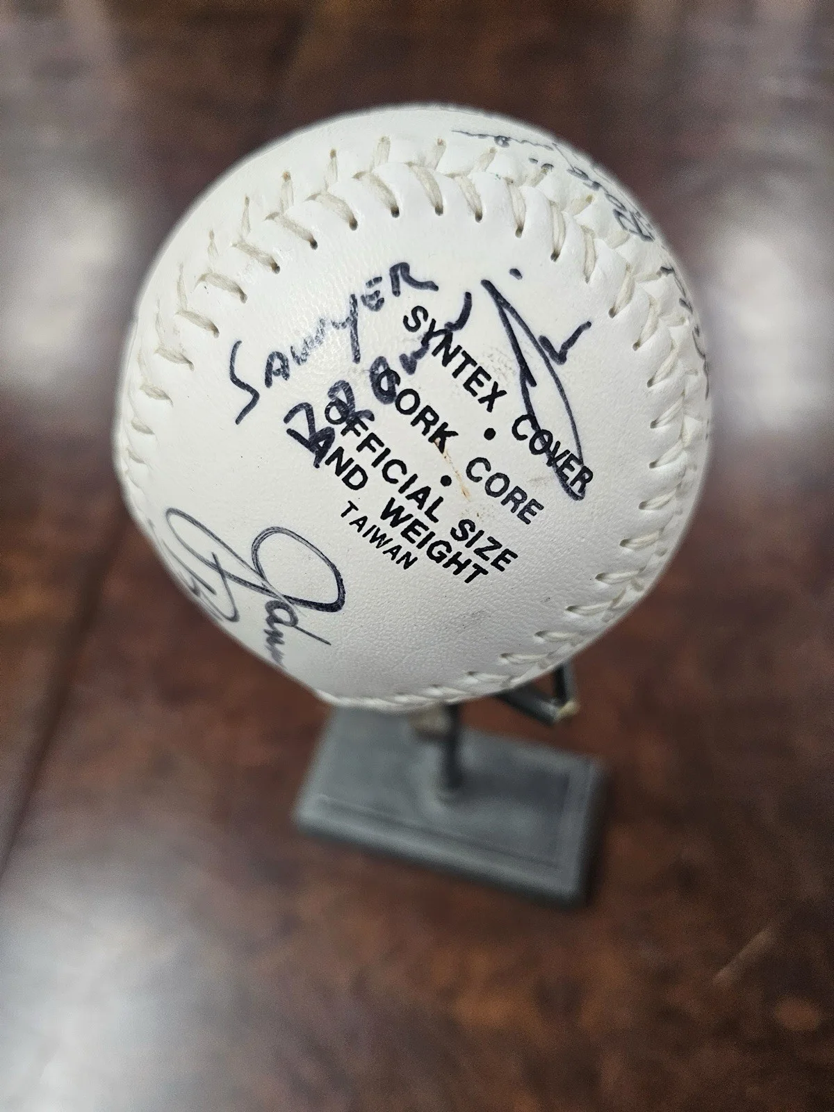 Autographed Softball! 10 Country Stars Glen Campbell, Alan Jackson, ++++++++, изображение 3