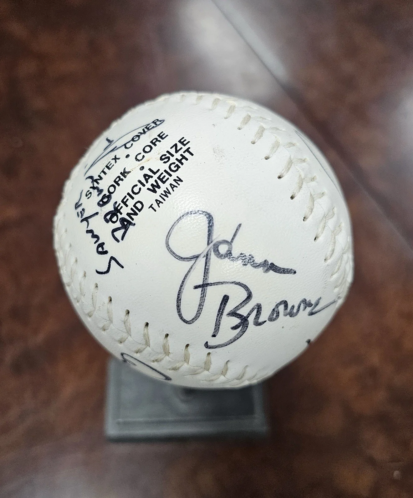 Autographed Softball! 10 Country Stars Glen Campbell, Alan Jackson, ++++++++, изображение 4