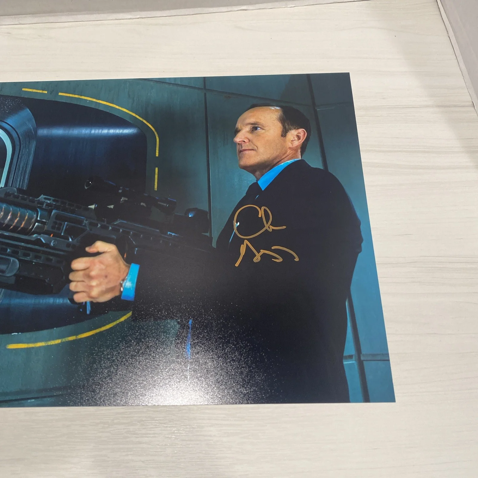 Clark Gregg Signed 11x14 Phil Coulson Avengers SWAU SIGNING COA, image 3