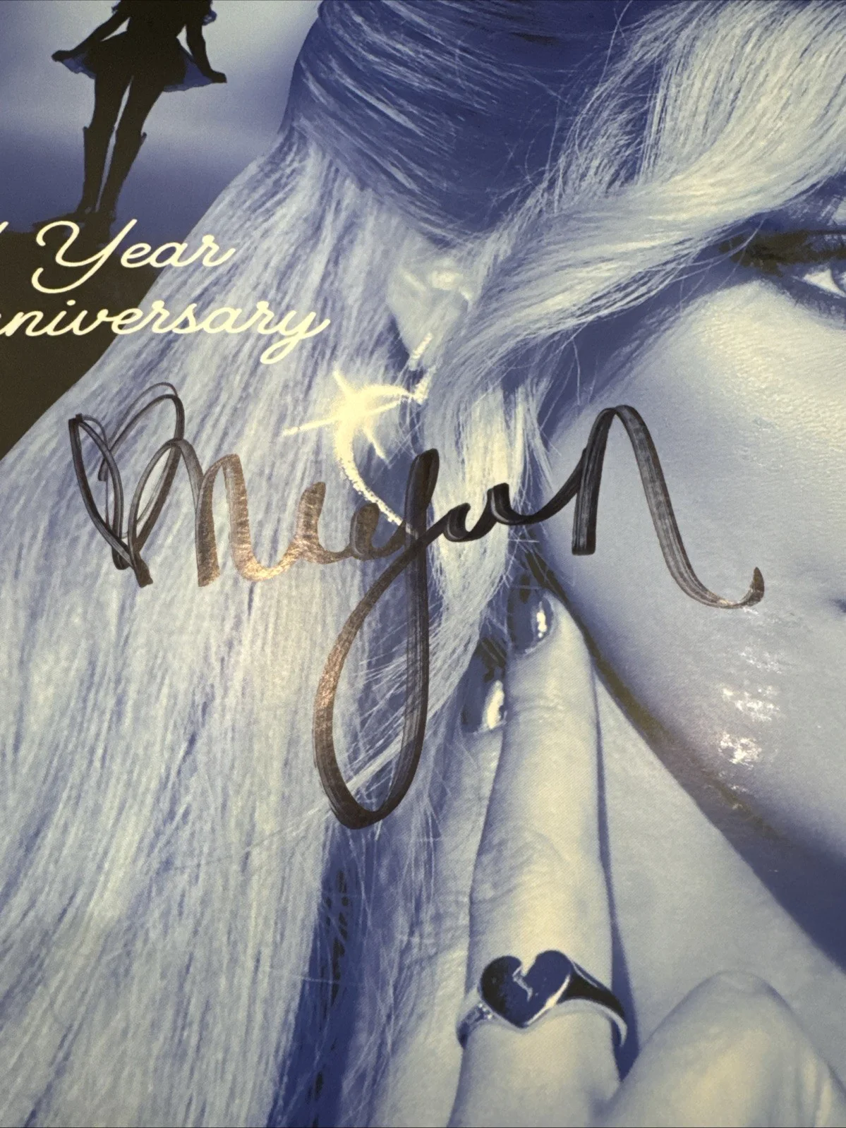 SIGNED Megan Moroney I Am Okay One Year AUTOGRAPH Music Poster Not A Vinyl, изображение 3