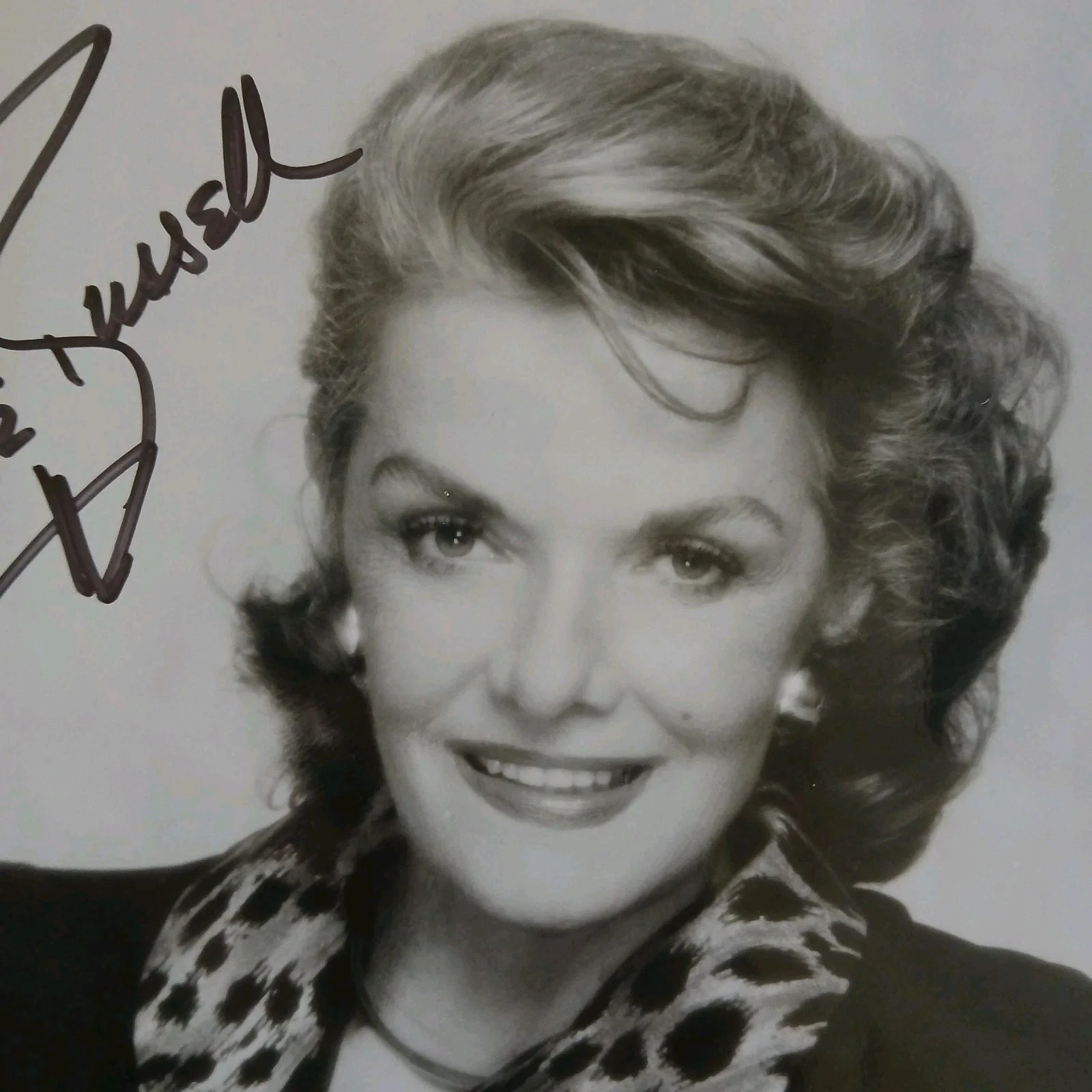 jane russell — jane russell signed 8x10 photo golden age actress outlaw gentlemen prefer blonde, изображение 4