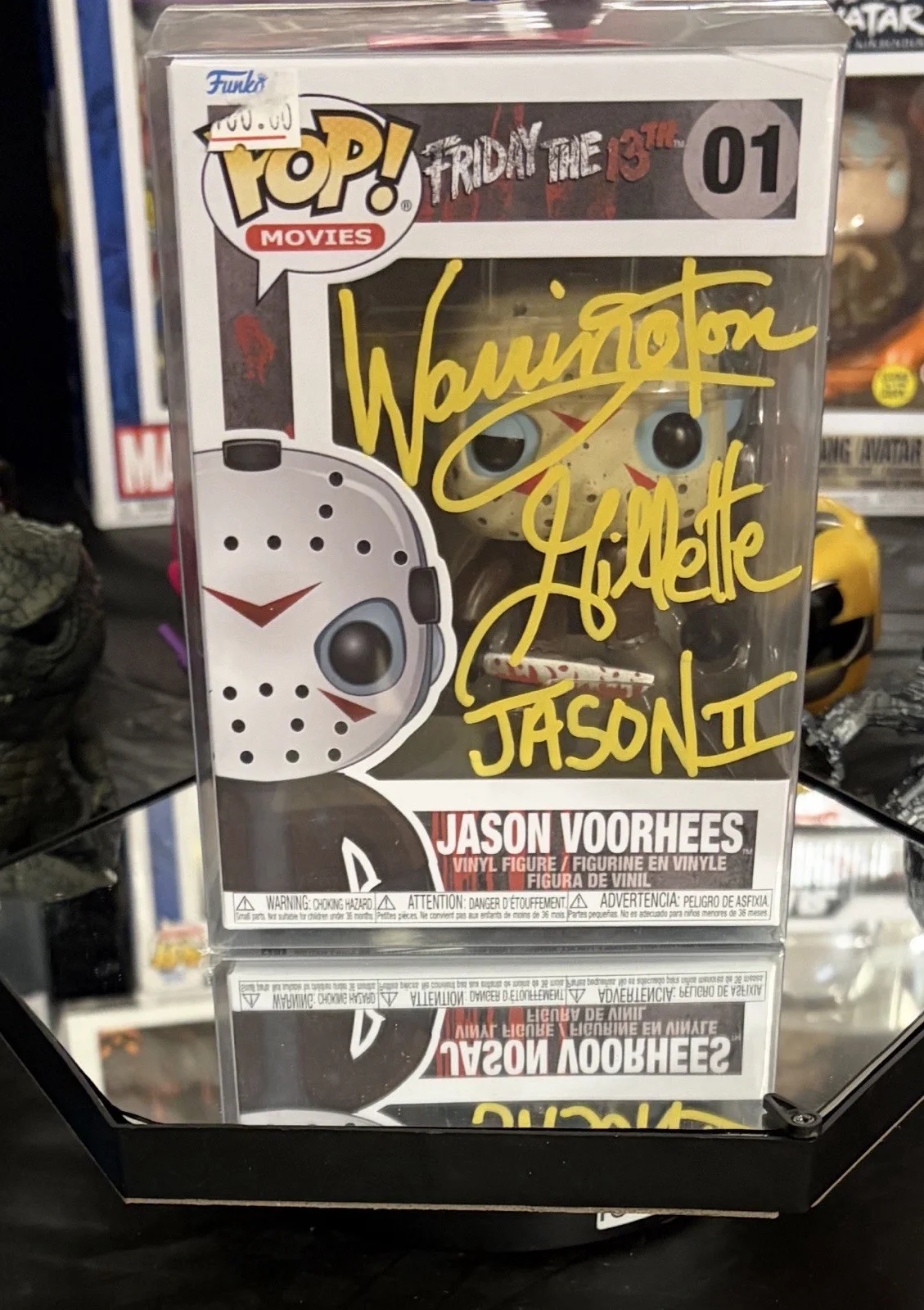 Warrington Gillette — Funko Pop Jason Voorhees Friday the 13th Signed by Warrington Gillette Original