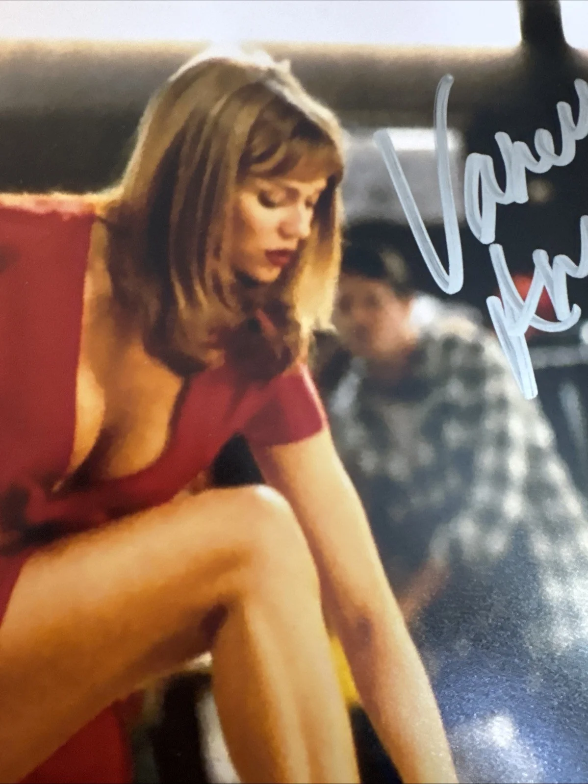 Vanessa Angel — Vanessa Angel Signed 11x14 Kingpin Movie Photo OCCM Autograph, изображение 2