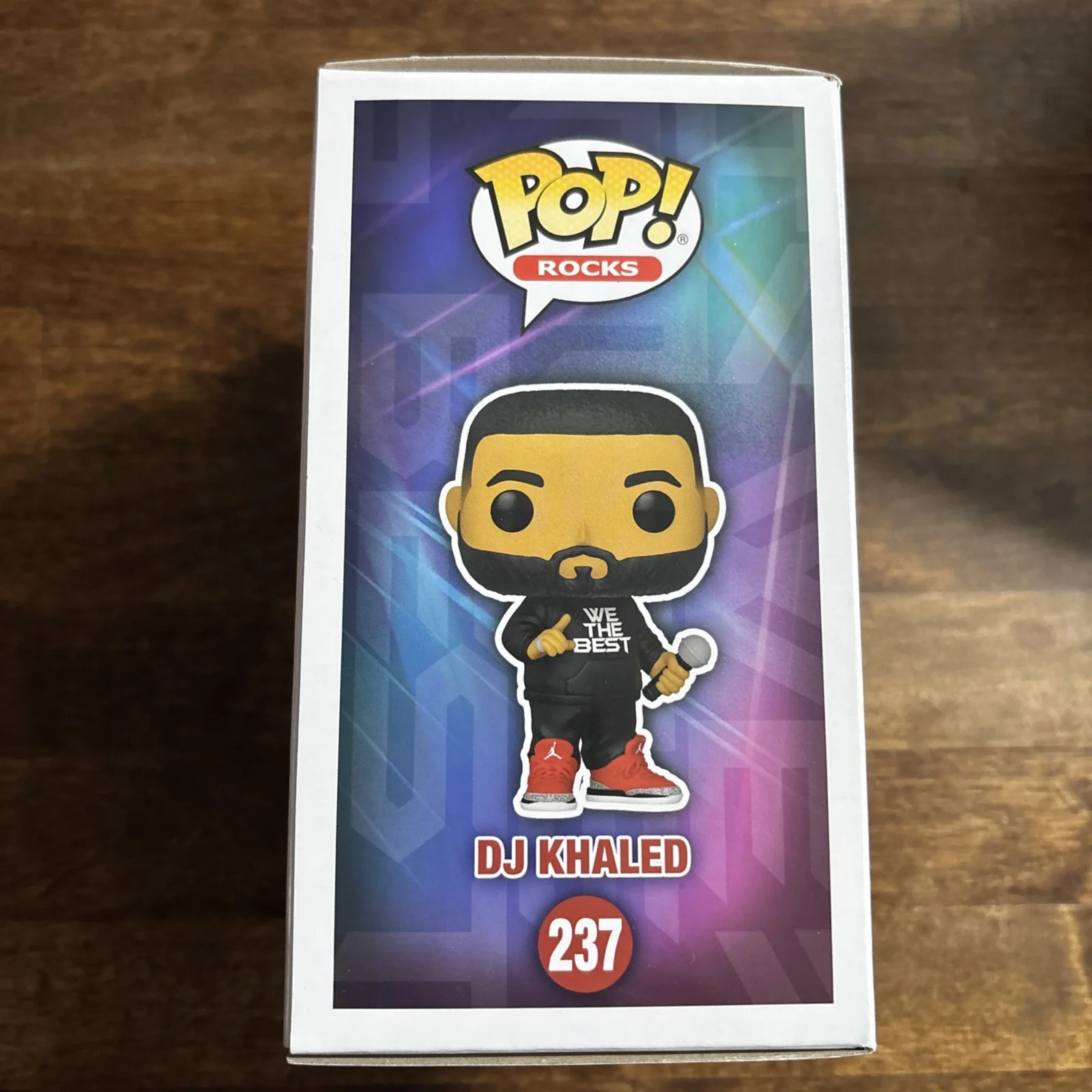 DJ Khaled Signed Funko Pop Rocks Autograph Beckett COA #237, image 4