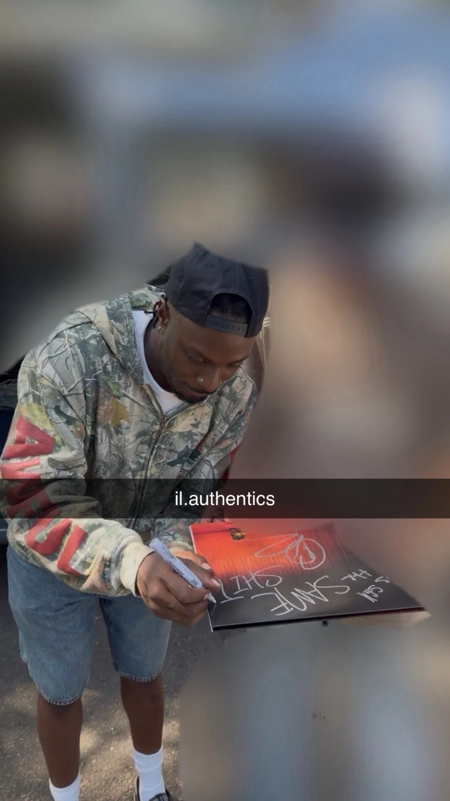 Isaiah Rashad Signed ‘It’s Been Awful’ Vinyl LP Album “Same Sh!t” AUTO PROOF, изображение 2