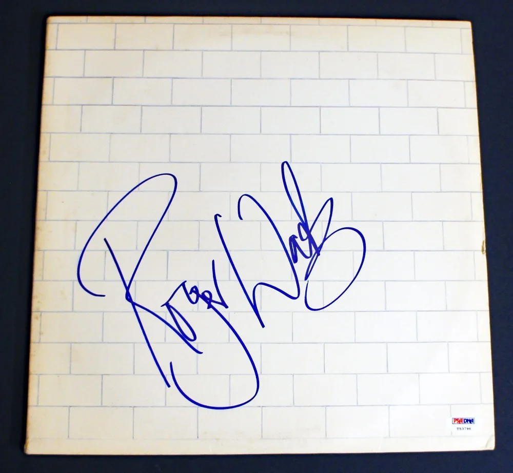 ROGER WATERS SIGNED & PSA Certified Vinyl Album - THE WALL - Pink Floyd Legend!, image 2