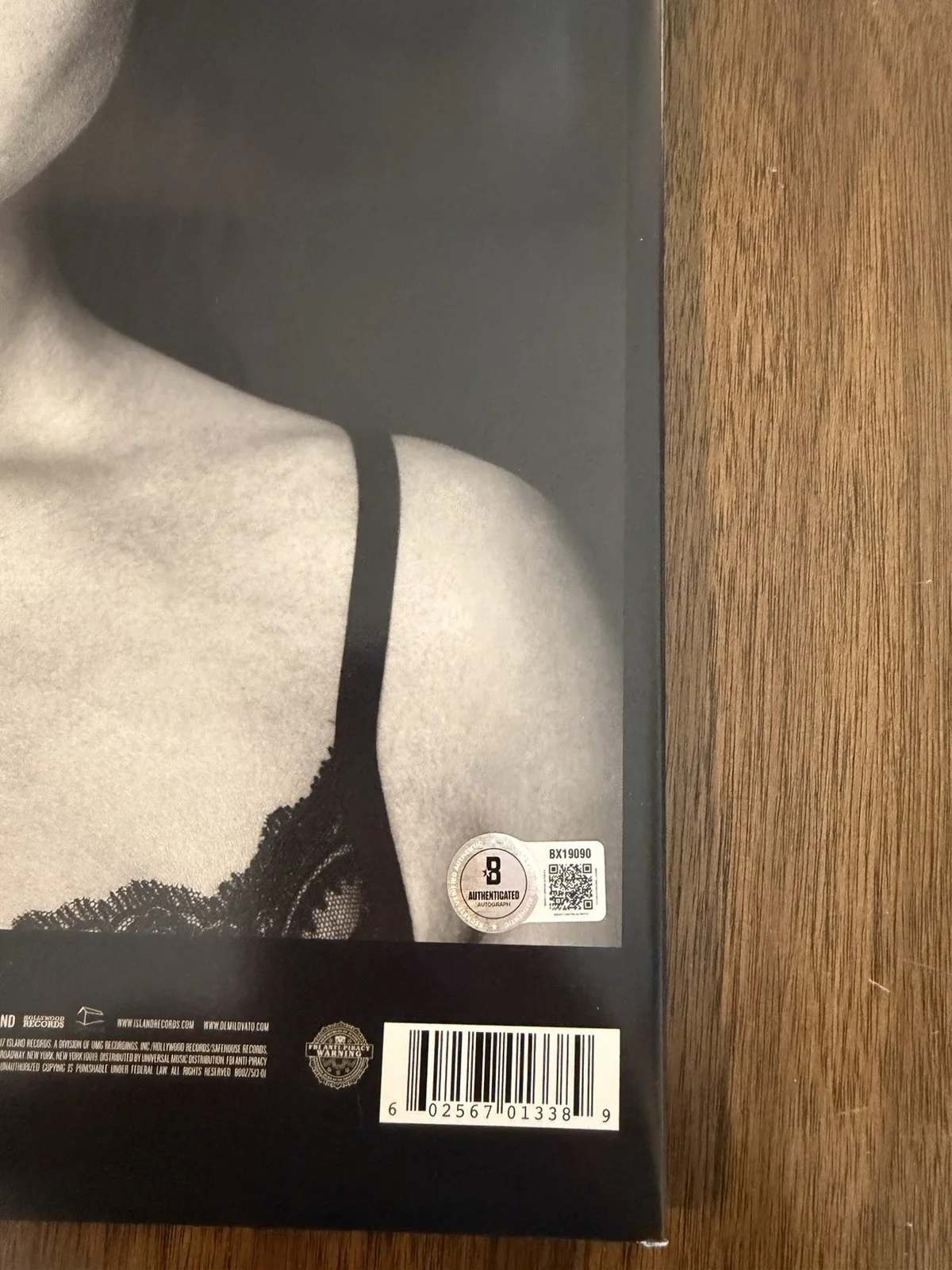 ‘Demi Lovato’ Signed Vinyl Album ‘Tell Me You Love Me’ Beckett Certified, изображение 3
