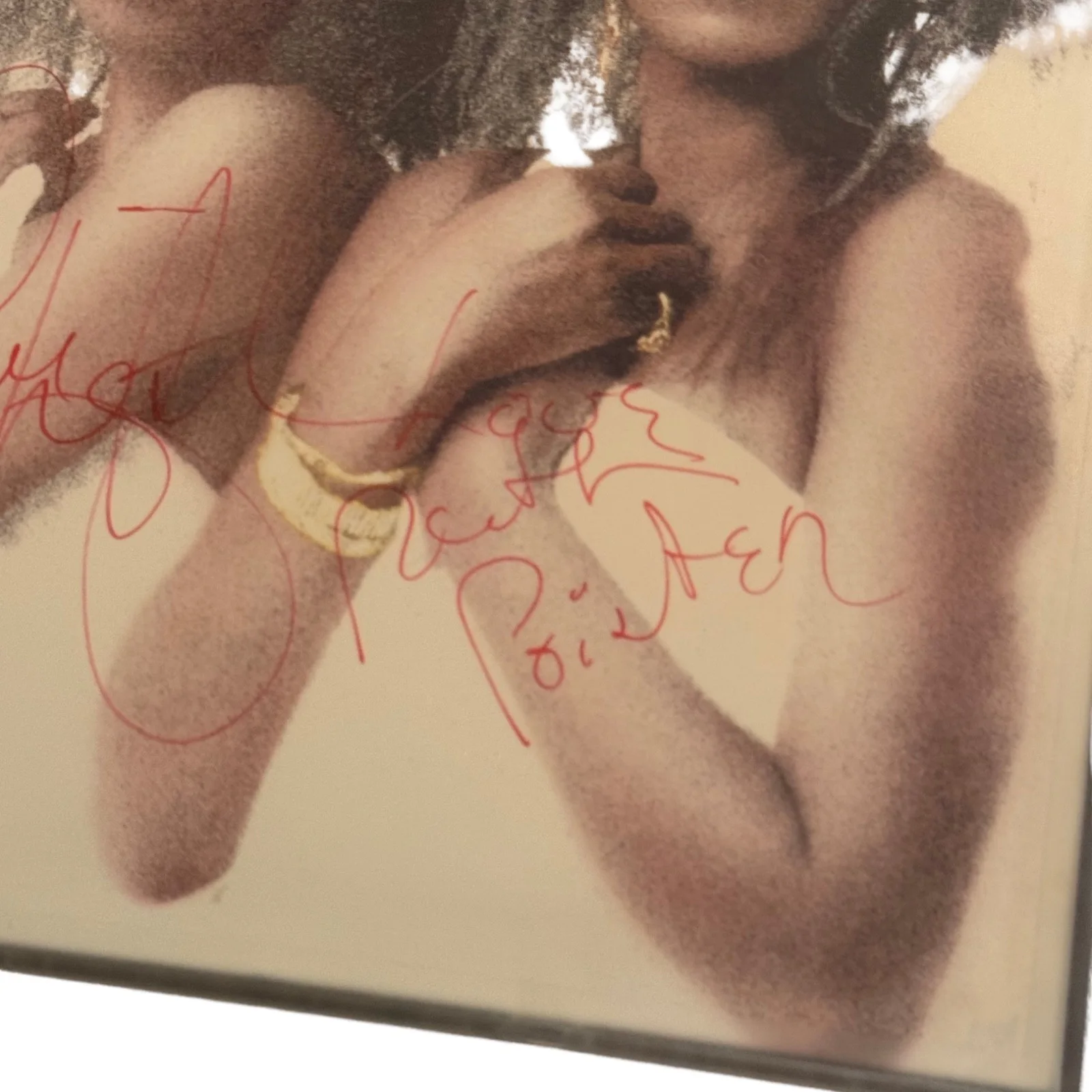 Pointer Sisters Signed Hot Together LP Cover Autographed June Anita Ruth 1986, изображение 2