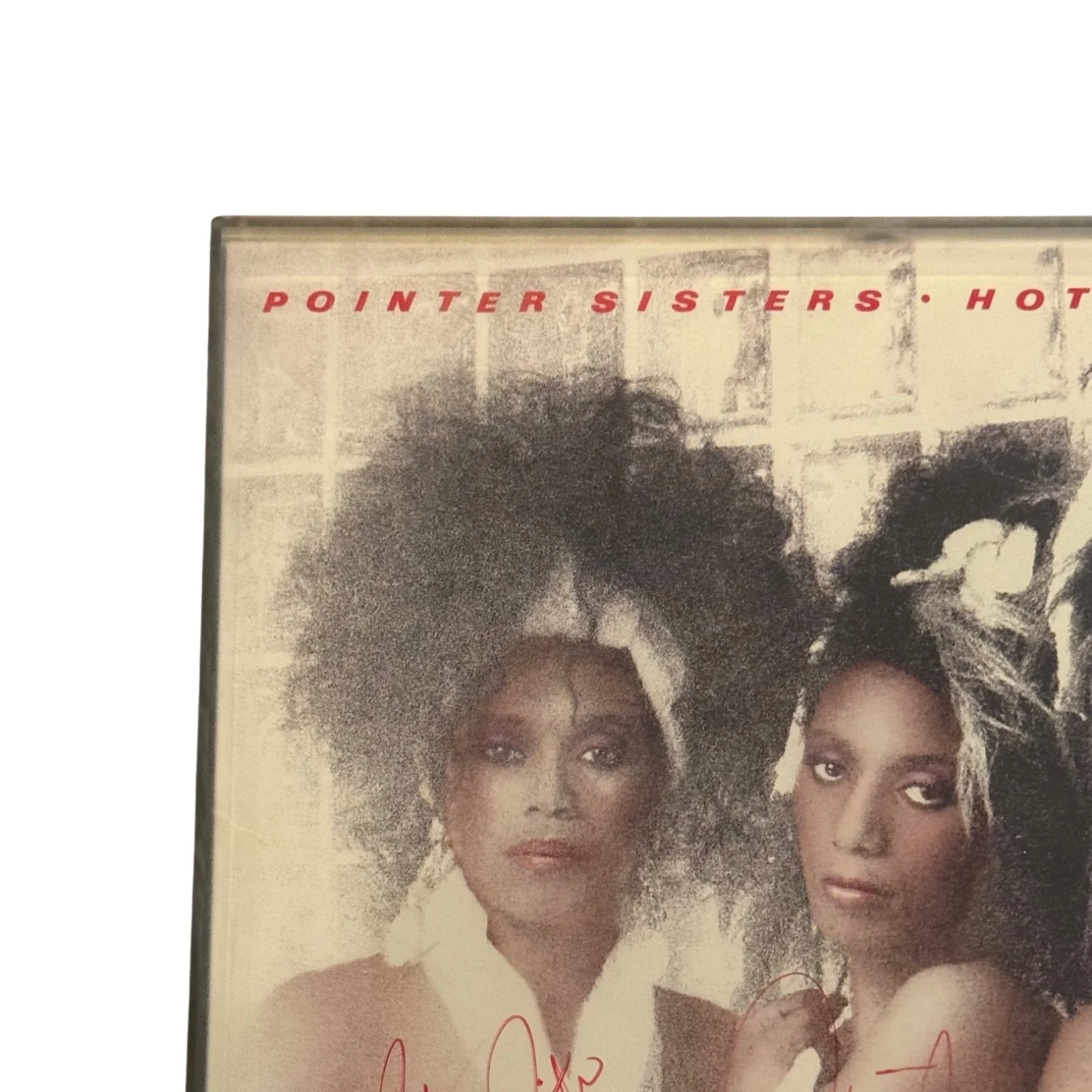 Pointer Sisters Signed Hot Together LP Cover Autographed June Anita Ruth 1986, изображение 5