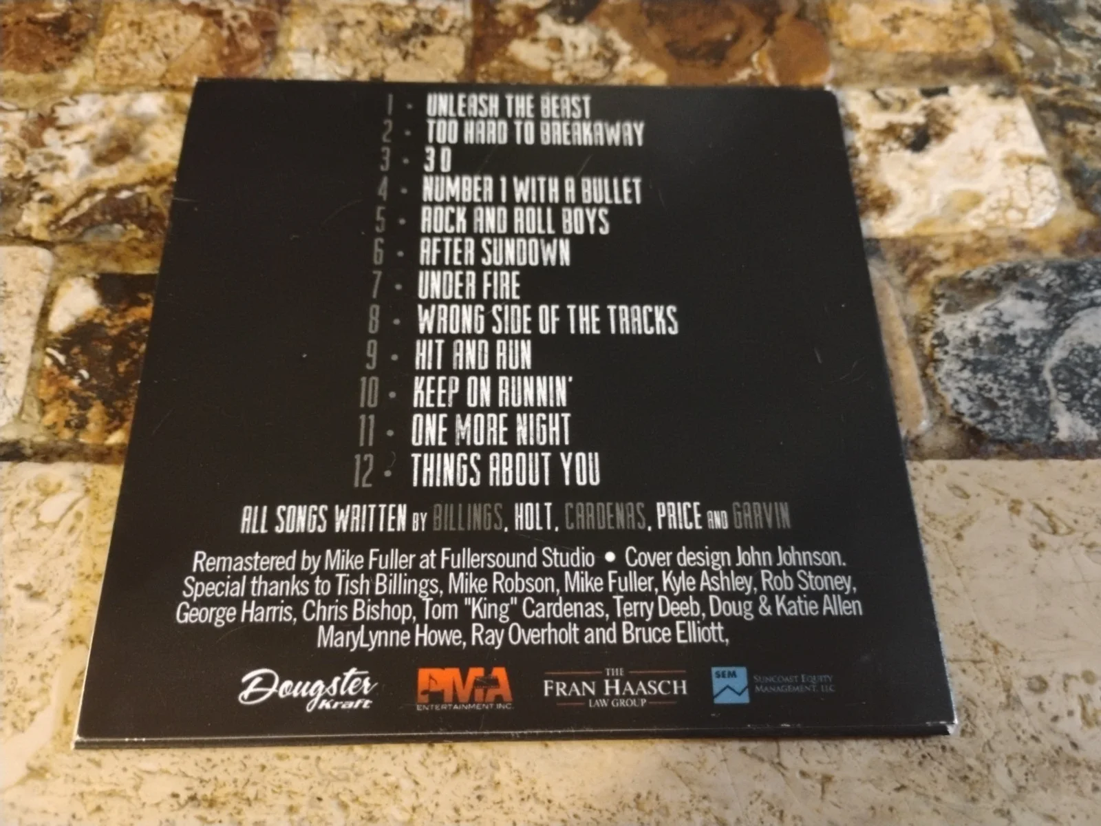 Autographed Stranger cd Unreleased Vol 1Greg Billings Rock, image 2