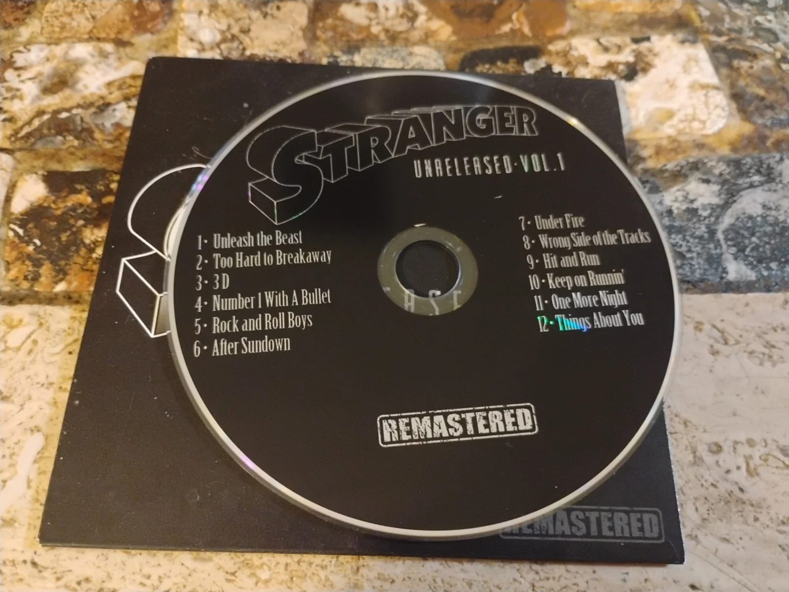 Autographed Stranger cd Unreleased Vol 1Greg Billings Rock, image 3