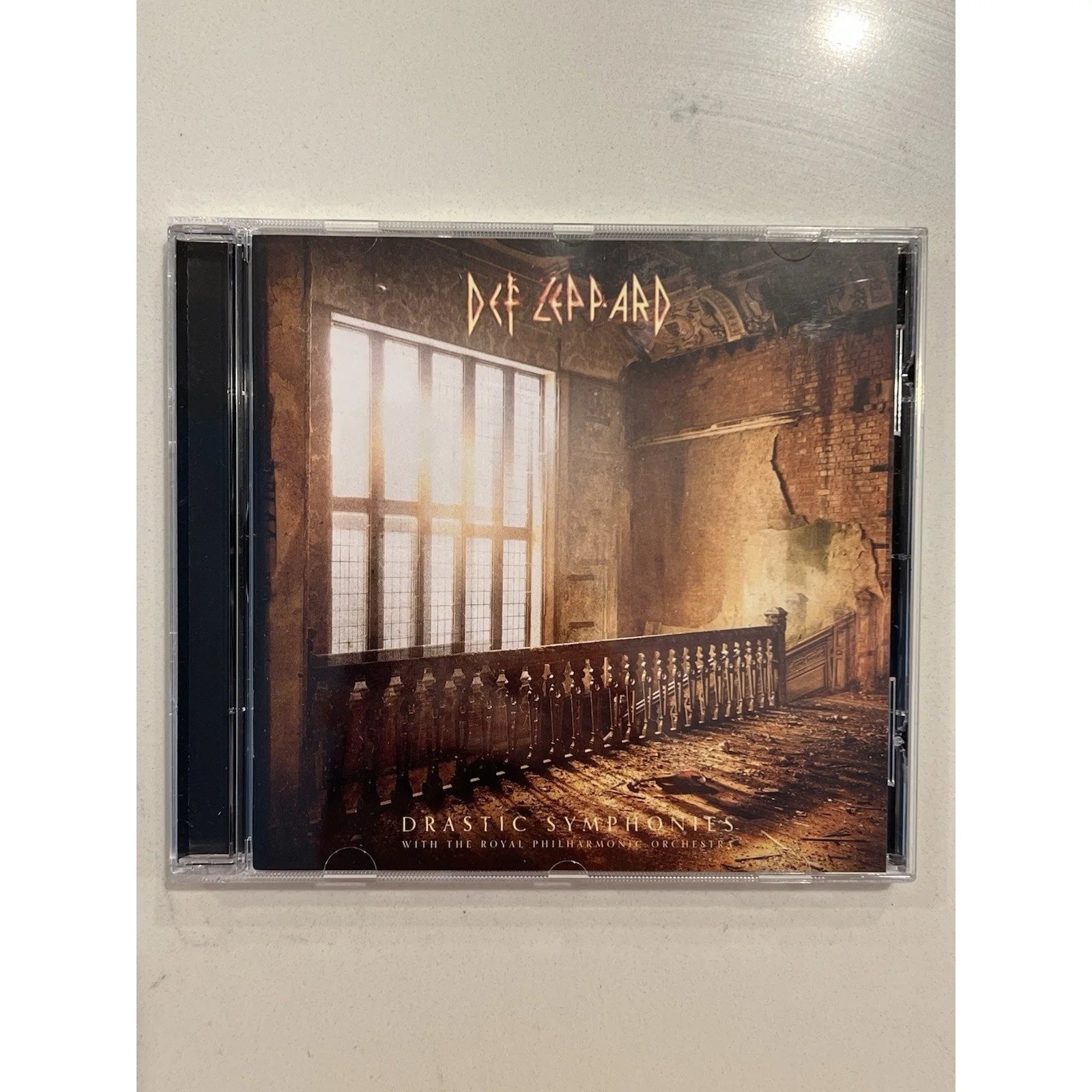 Def Leppard SIGNED Drastic Symphonies CD Autographed ACOA Authenticated #3, image 2
