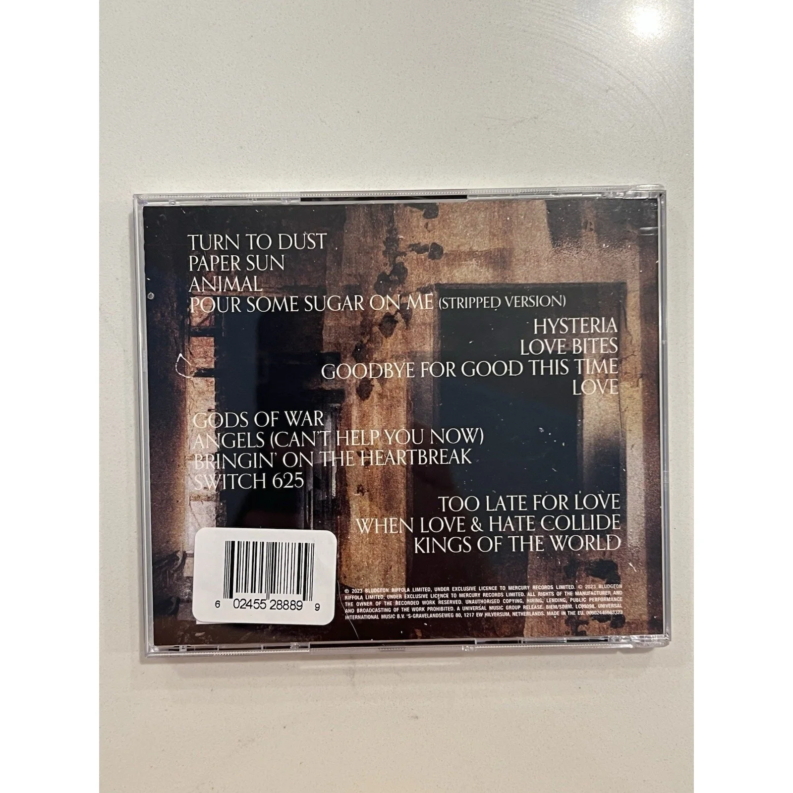Def Leppard SIGNED Drastic Symphonies CD Autographed ACOA Authenticated #3, image 4