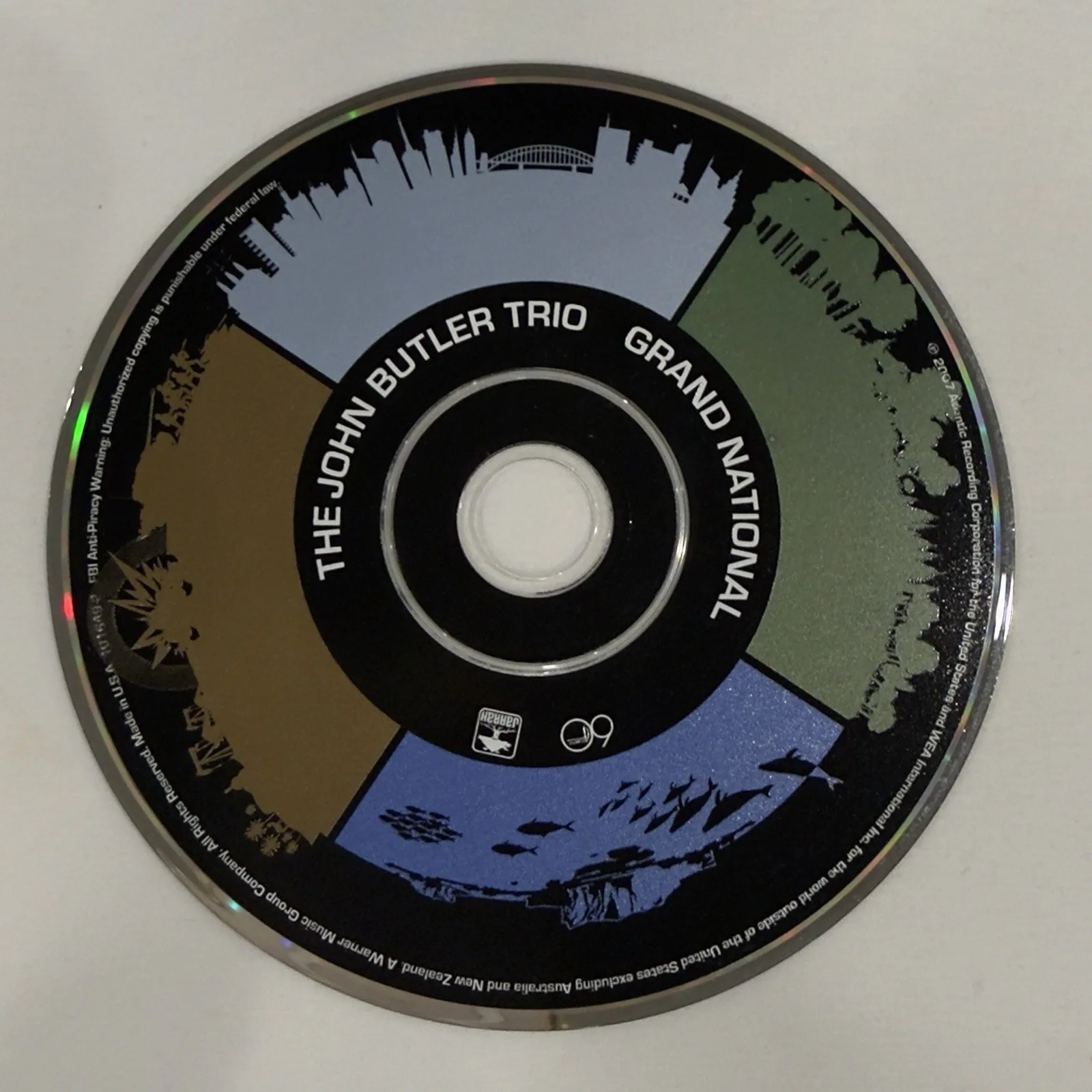 John Butler Trio Grand National CD Signed Autographed Album M. Barker S Birchall, изображение 4