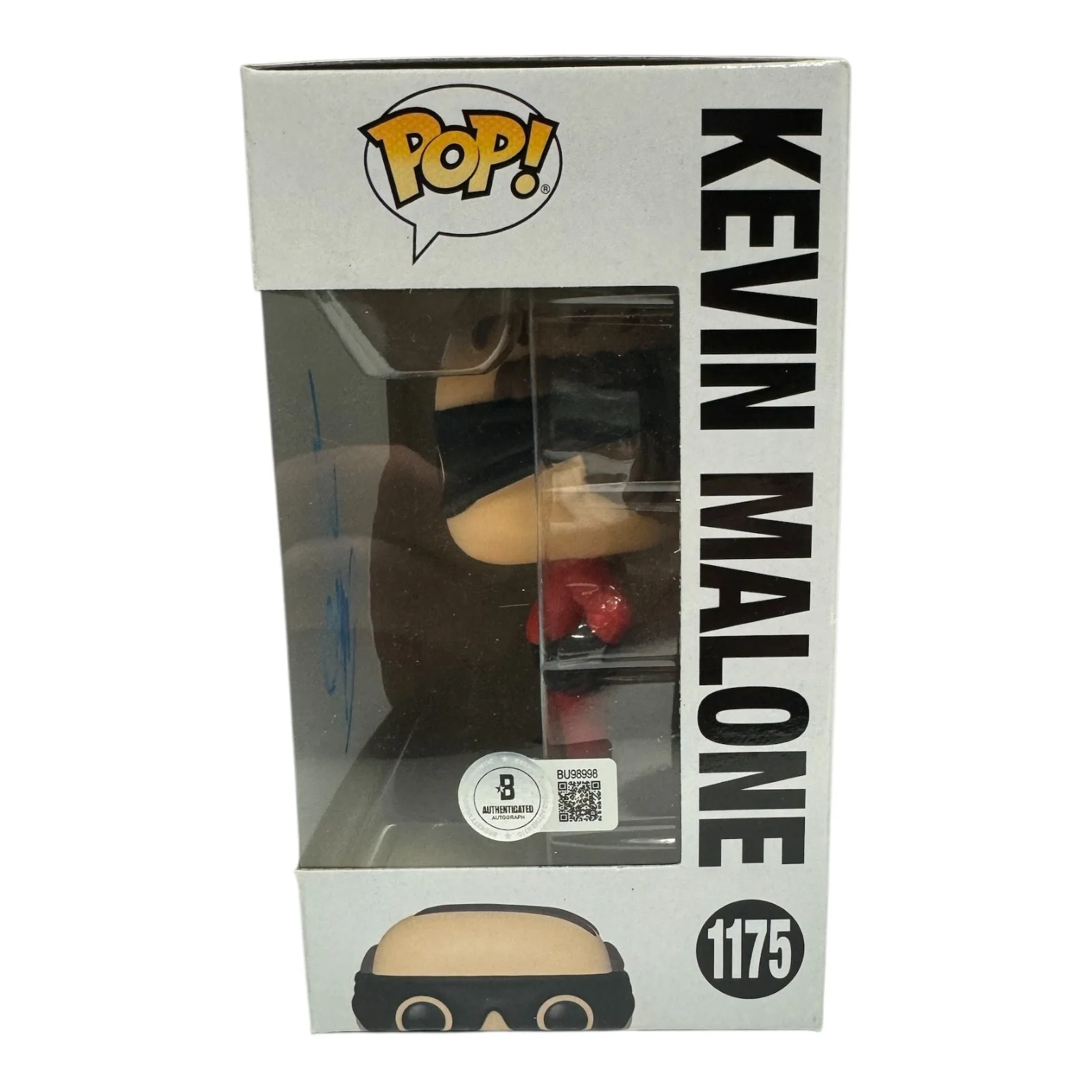 BRIAN BAUMGARTNER — BRIAN BAUMGARTNER SIGNED AUTOGRAPH THE OFFICE FUNKO POP 1174 BECKETT BAS KEVIN, image 2