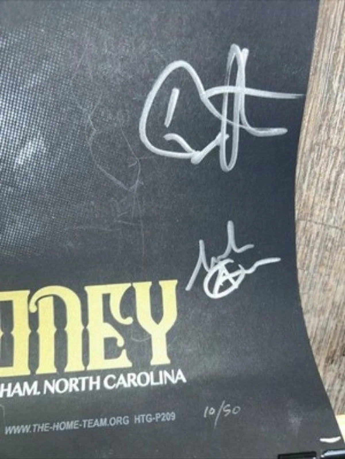 Mudhoney Concert Poster Autographed Oct 8 2019 Numbered 10/50, image 4