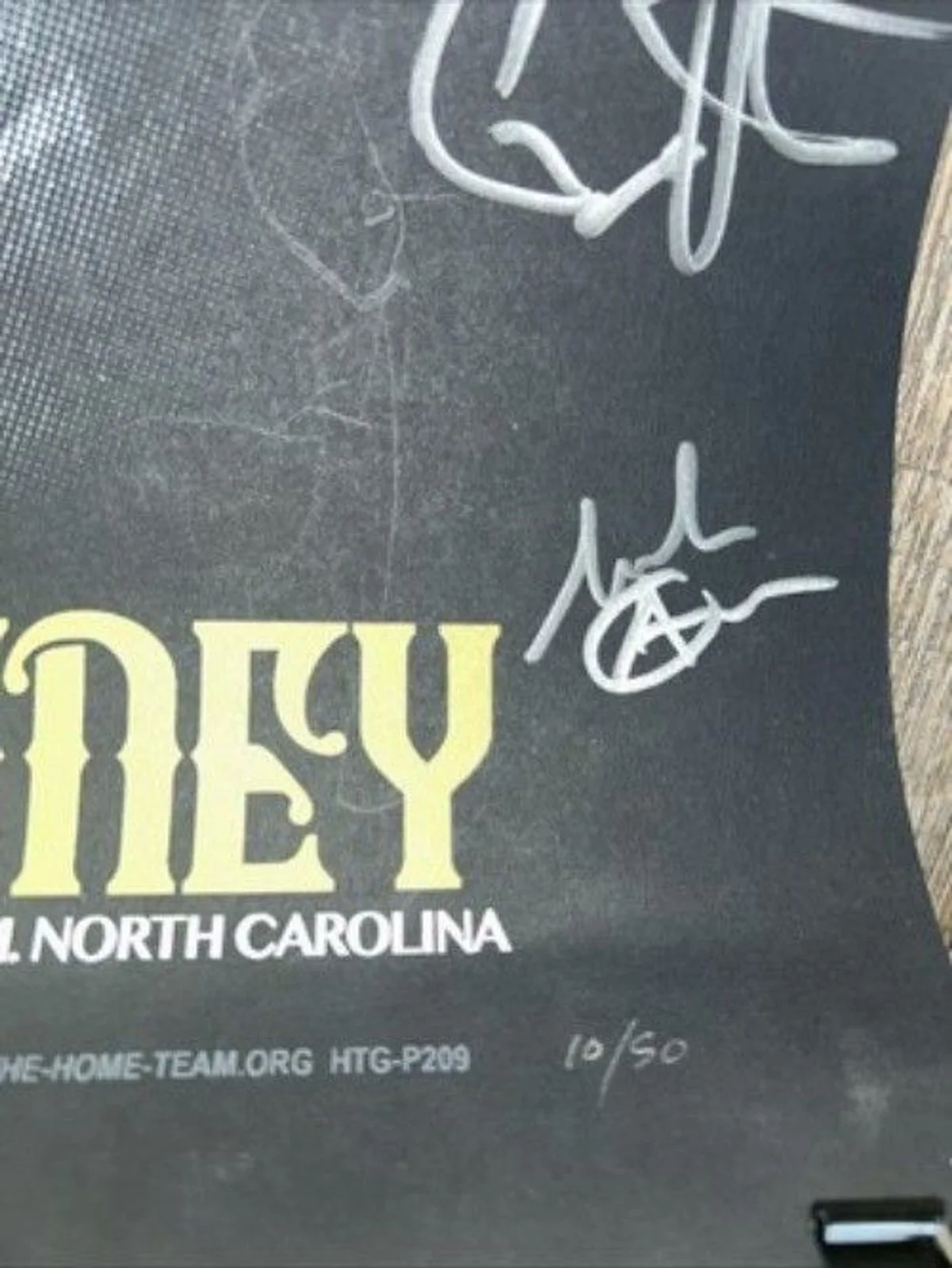 Mudhoney Concert Poster Autographed Oct 8 2019 Numbered 10/50, image 5