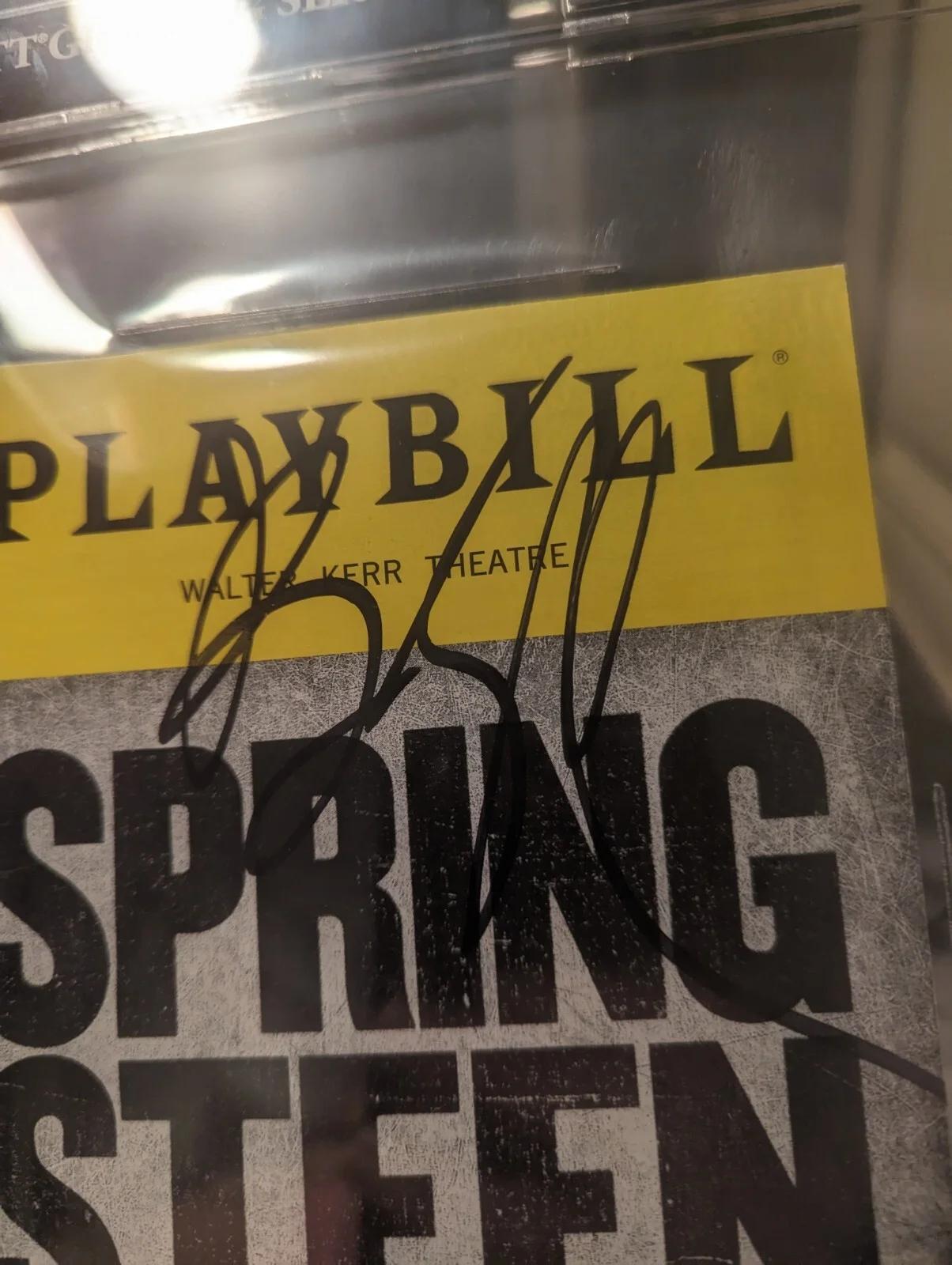 Bruce Springsteen Signed On Broadway Playbill Beckett Encapsulated, image 3