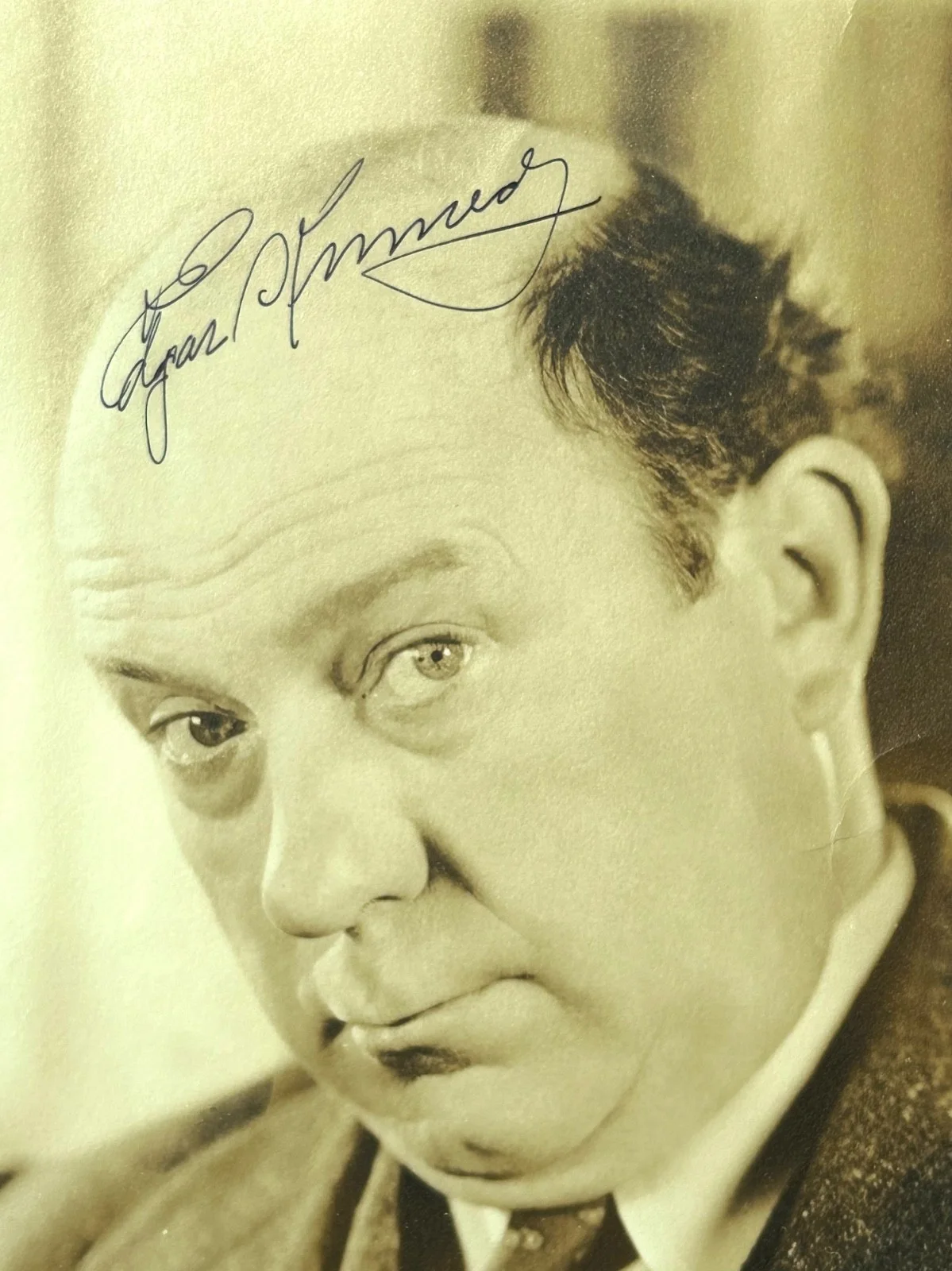 EDGAR KENNEDY—SIGNED PHOTO—HAL ROACH•LAUREL+HARDY•SENNETT•MARX BROS•STURGES, изображение 4