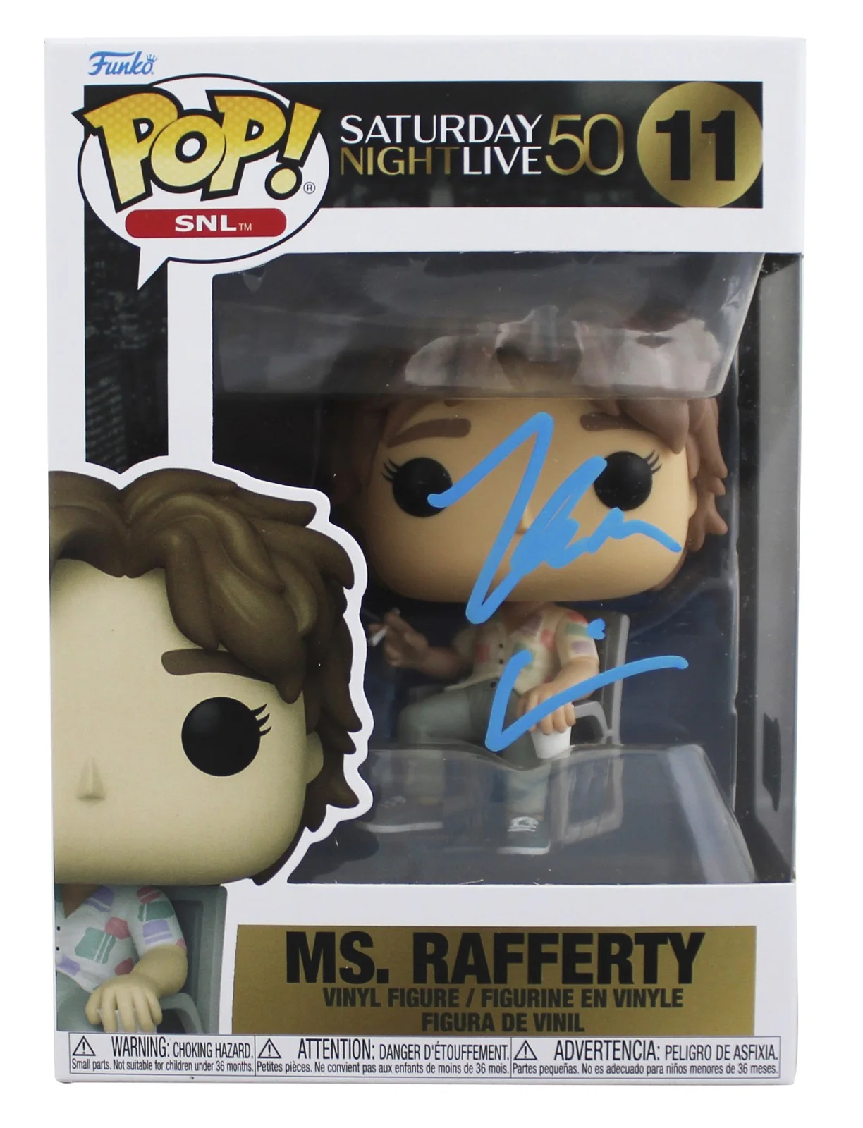 Kate McKinnon — Kate McKinnon Saturday Night Live Signed #11 Funko Pop Vinyl Figure BAS #BU82590