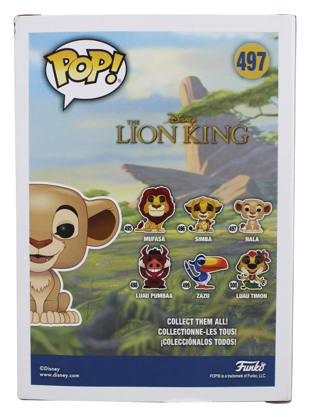 Shahadi Wright Joseph — Shahadi Wright Joseph The Lion King Signed #497 Funko Pop Figure PSA #AQ49663, image 4