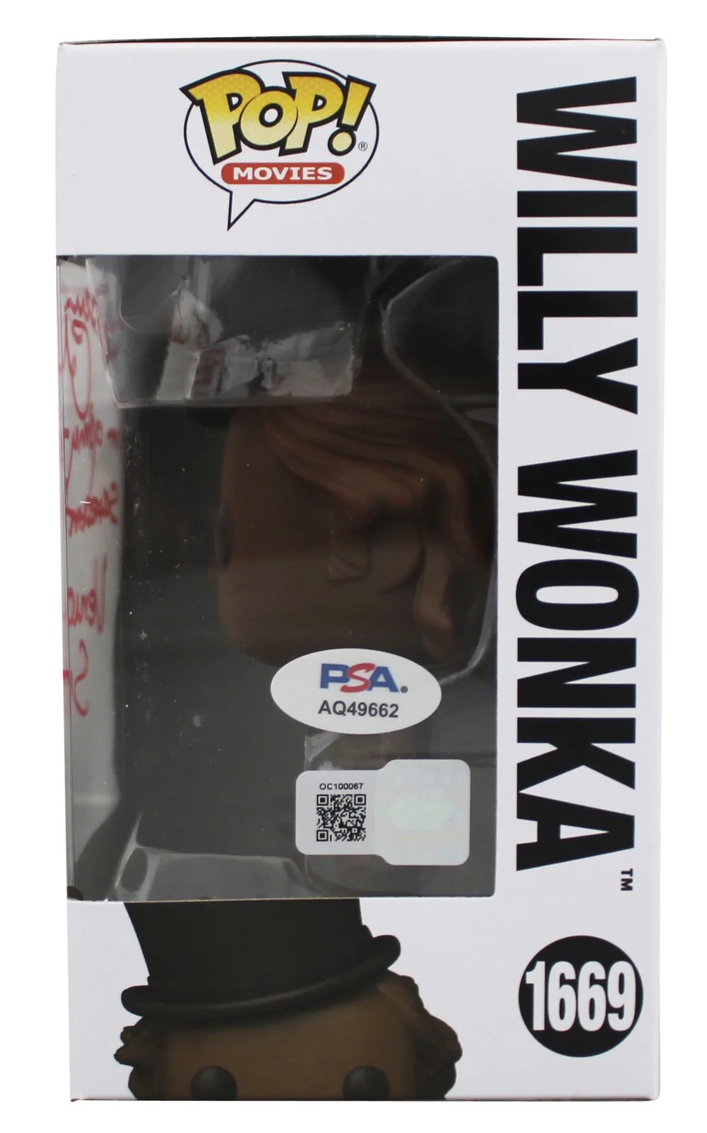 Julie Dawn Cole — Julie Dawn Cole "Veruca Salt" Signed #1669 Funko Pop Vinyl Figure PSA #AQ49662, изображение 3
