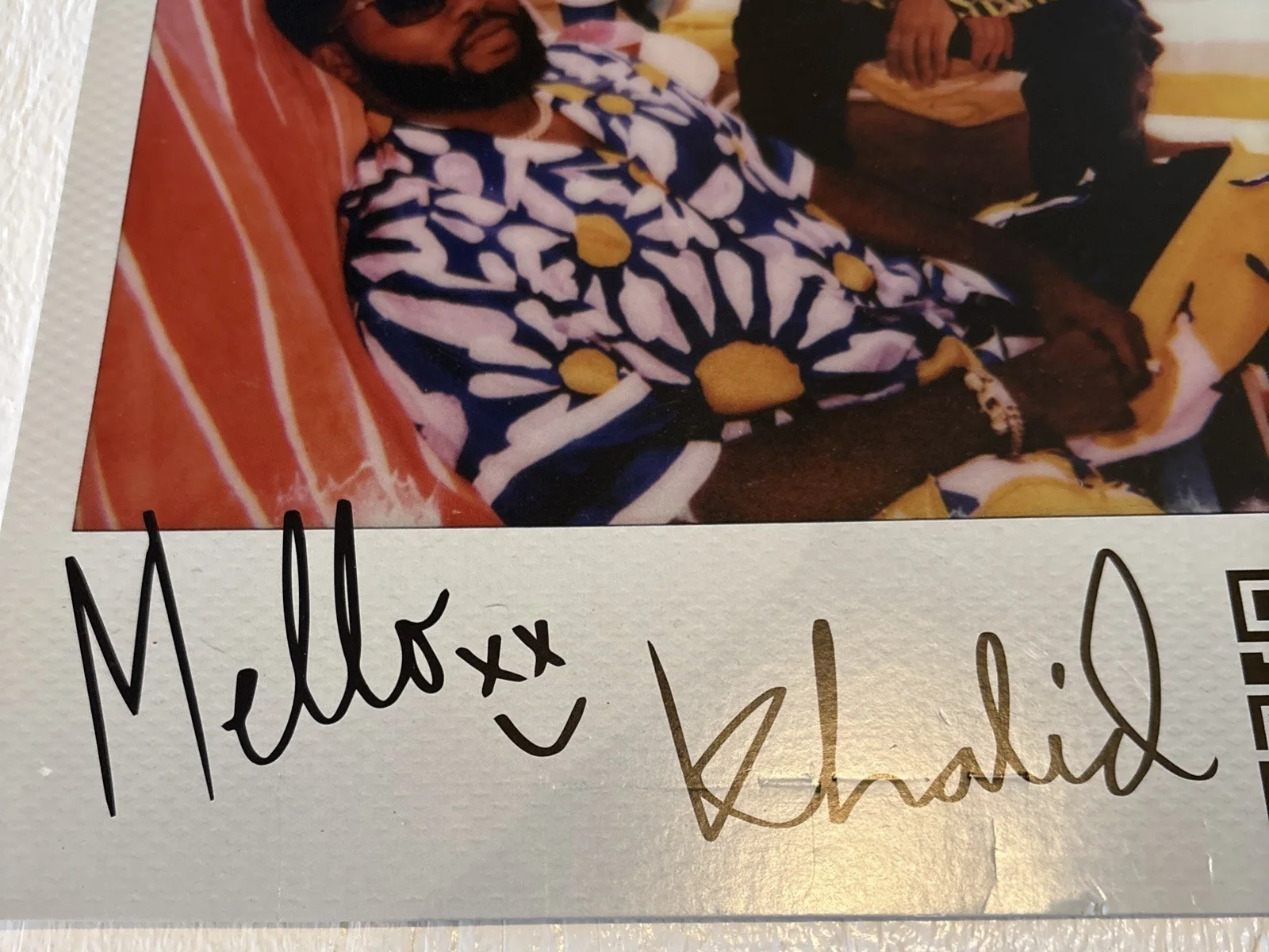 Marshmello & Khalid Signed Polaroid-Style Photo • 10x8 Autographed “Numb” Collab, изображение 3