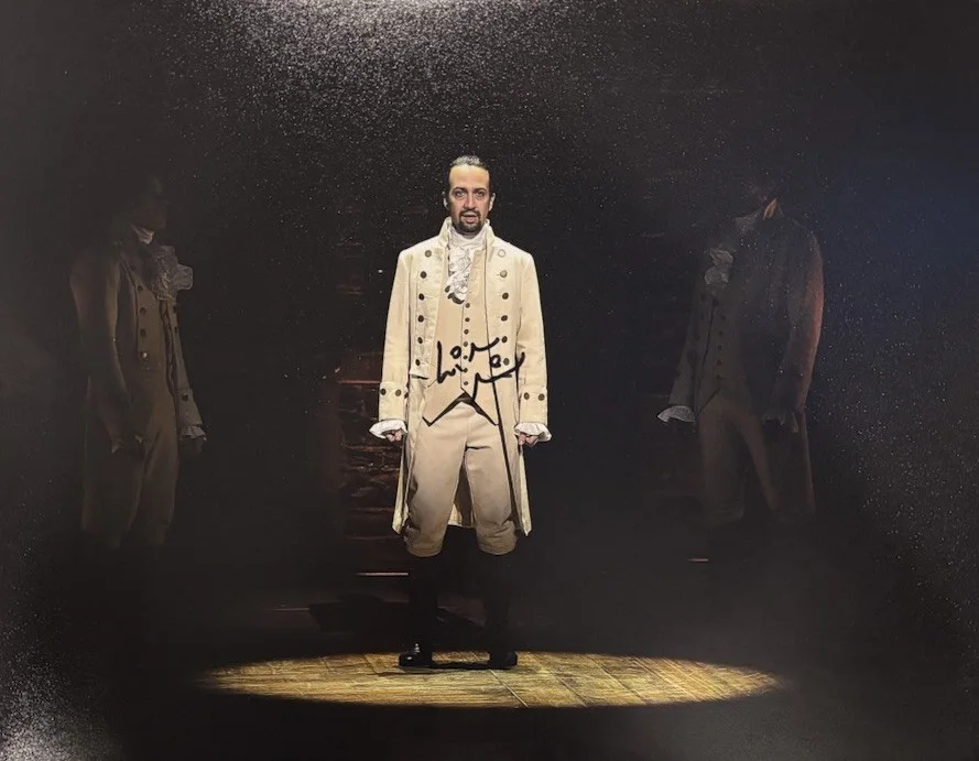 Lin-Manuel Miranda Signed Autographed HAMILTON BROADWAY 11x14 Photo READ, изображение 2