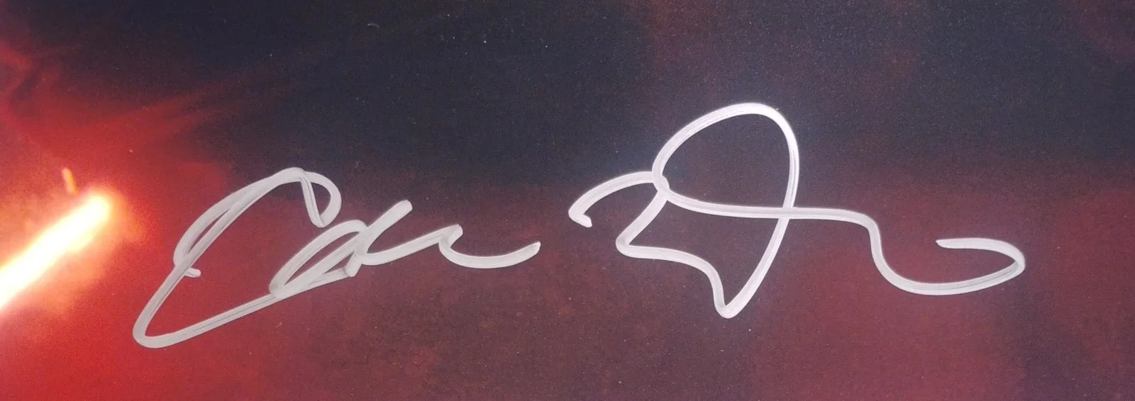 Adam Driver Hand Signed 11x14 Photo COA Star Wars NO US TARIFFS, image 3
