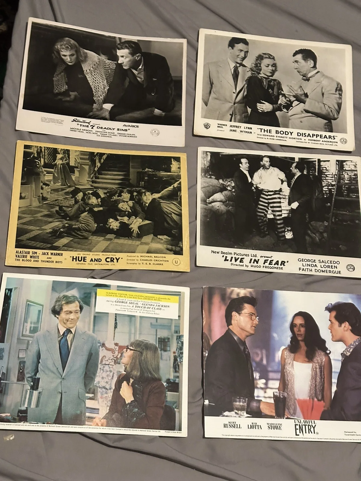 Bundle Of 40 Rare Original Lobby Cards .. John Wayne ￼ Fernando Lamas, изображение 2