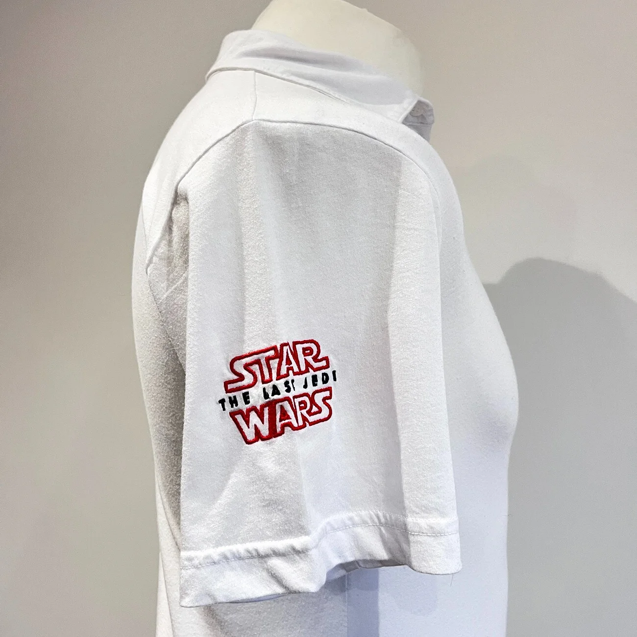 STAR WARS The Last Jedi Cast & Crew Polo Shirt Transport Movie LucasFilm VIII S, изображение 3