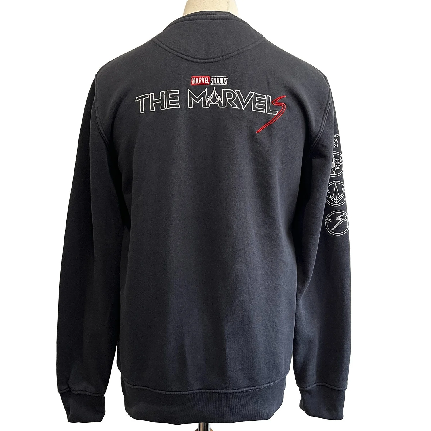 THE MARVELS Cast & Crew Sweatshirt Marvel Studios Movie Film Production Gift M, изображение 3