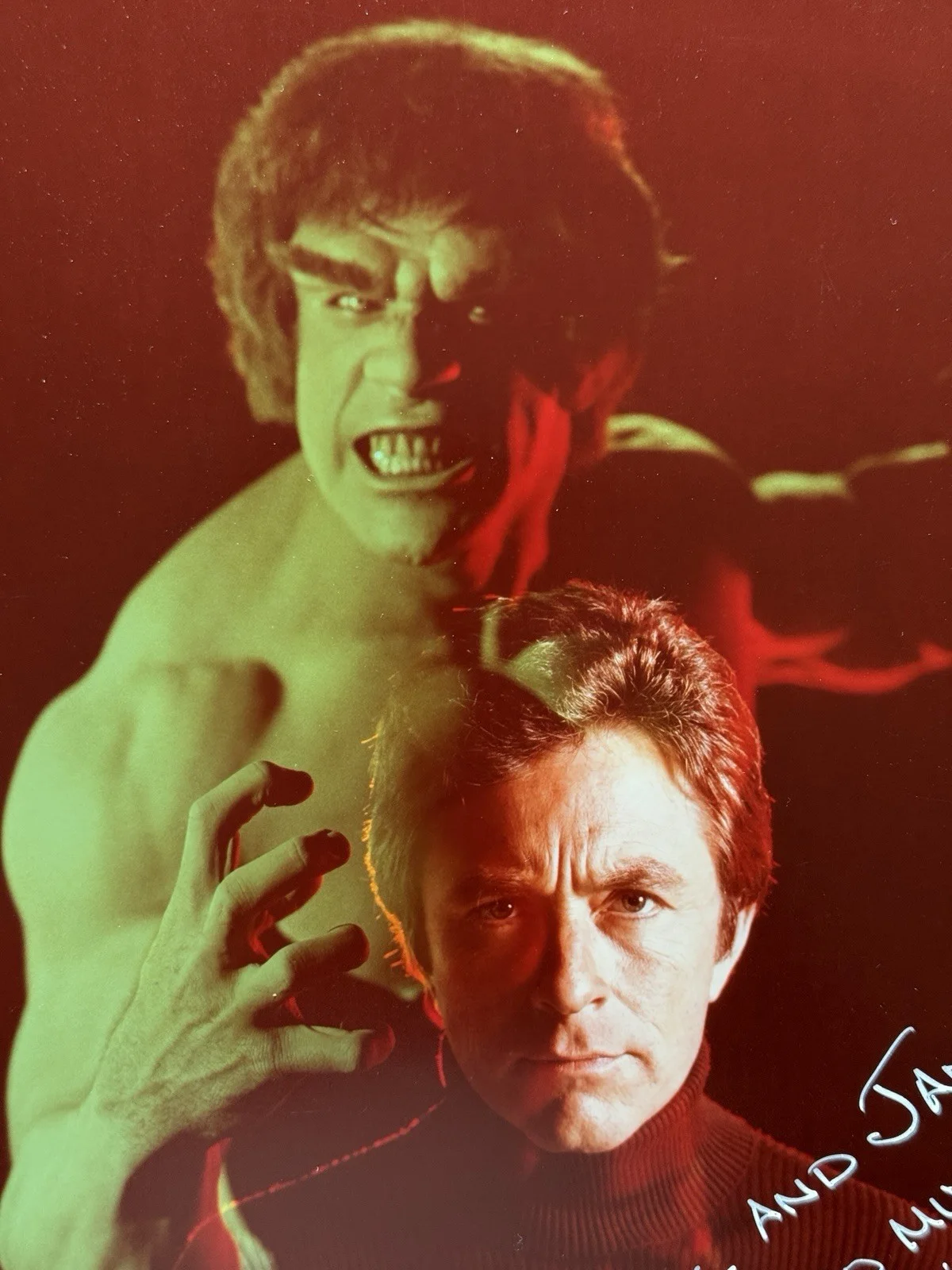 Bill Bixby — Bill Bixby Signed Autograph 8x10 Incredible Hulk Photo David Banner Lou Ferrigno, изображение 3