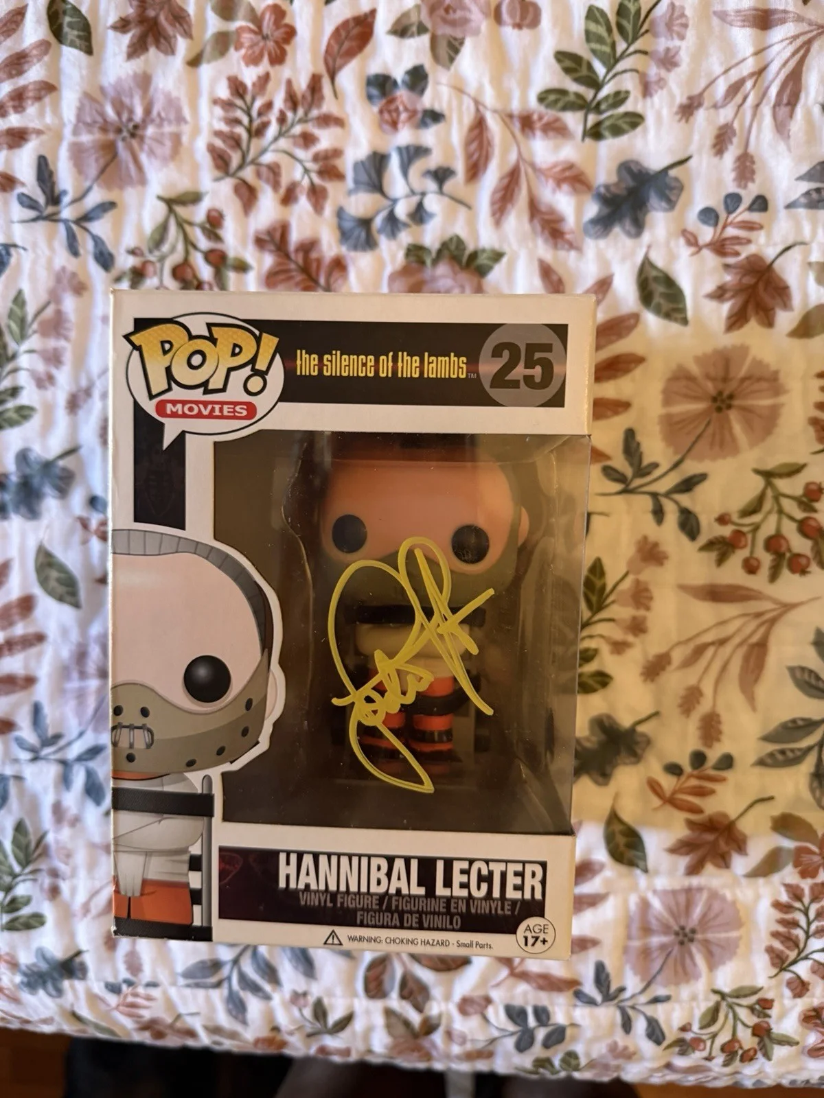 Jodie Foster — Jodie Foster Signed Silence of The Lambs Hannibal Lecter Funko Pop Beckett COA