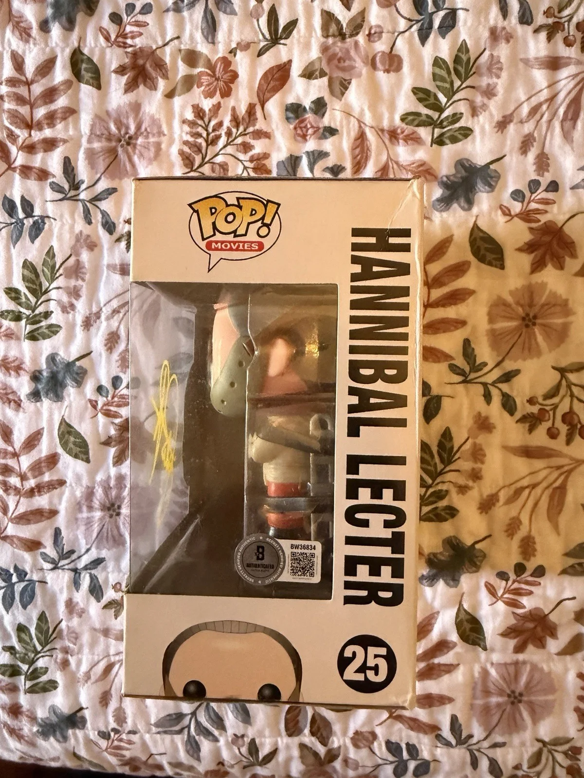 Jodie Foster — Jodie Foster Signed Silence of The Lambs Hannibal Lecter Funko Pop Beckett COA, изображение 2