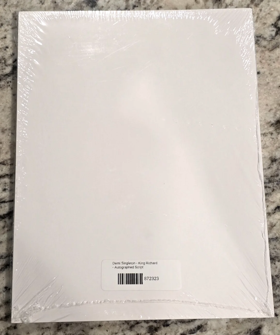 DEMI SINGLETON — DEMI SINGLETON AUTOGRAPH KING RICHARD MOVIE SCRIPT SERENA WILLIAMS BAS COA, image 4