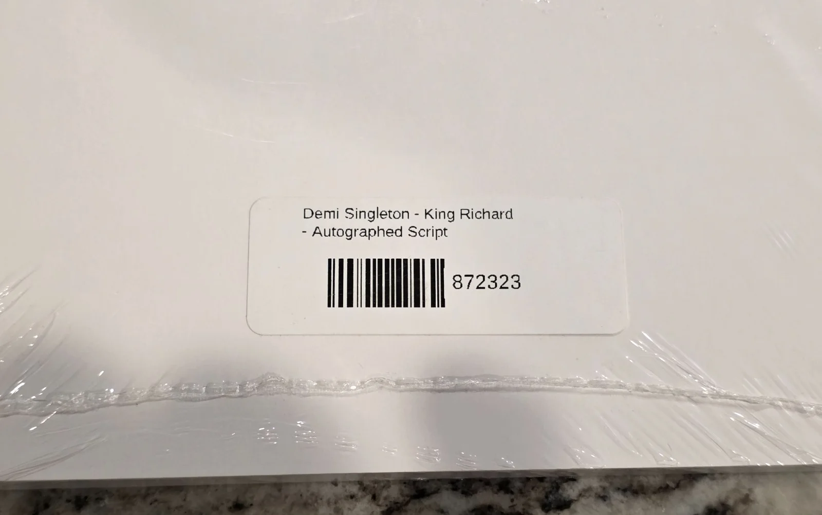 DEMI SINGLETON — DEMI SINGLETON AUTOGRAPH KING RICHARD MOVIE SCRIPT SERENA WILLIAMS BAS COA, image 5