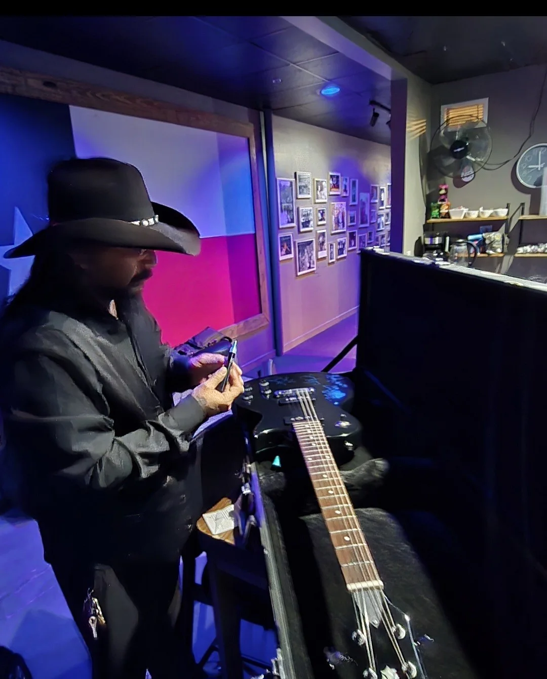 Los Lonely Boys Signed Electric Guitar, image 3