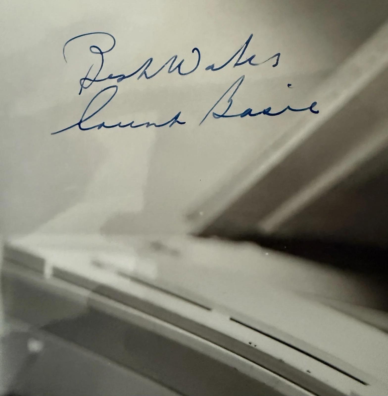 Rare Count Basie Signed Autographed Promo Photo 8x10, image 2