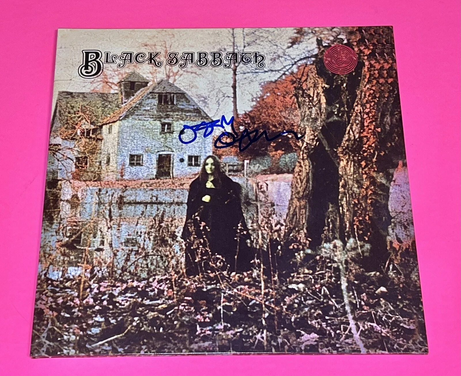 OZZY OSBOURNE SIGNED AUTOGRAPHED BLACK SABBATH VINYL LP ALBUM *EXACT PROOF*, изображение 2
