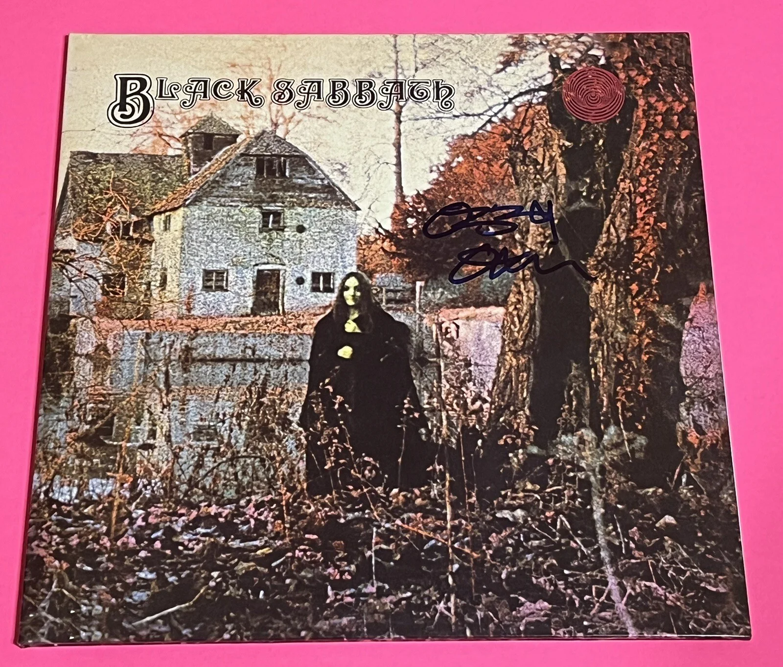 OZZY OSBOURNE SIGNED AUTOGRAPHED BLACK SABBATH VINYL LP ALBUM *EXACT PROOF*, изображение 2