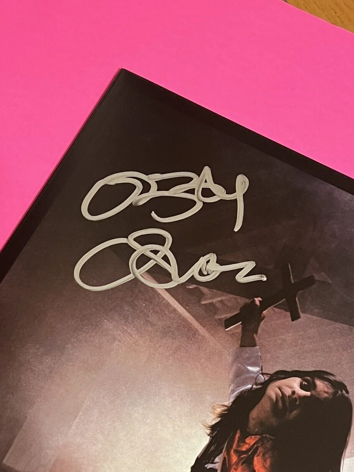 OZZY OSBOURNE SIGNED AUTOGRAPHED BLIZZARD OF OZZ VINYL LP ALBUM *EXACT PROOF*, изображение 4