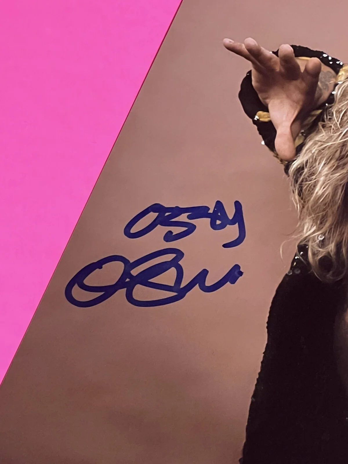 OZZY OSBOURNE SIGNED AUTOGRAPHED VINTAGE 8x10 PHOTOGRAPH *EXACT PROOF*, изображение 4