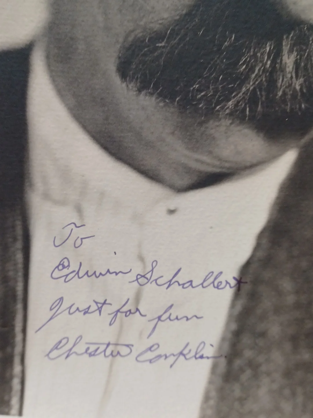 Chester Conklin — Chester Conklin Signed ORG 1920s 8x10 Photograph Autographed 8 x 10 JRR16, изображение 2
